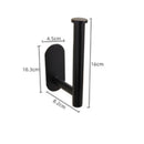 Axyaa Stainless Steel Toilet Paper Storage Bracket for Bathroom Essentials