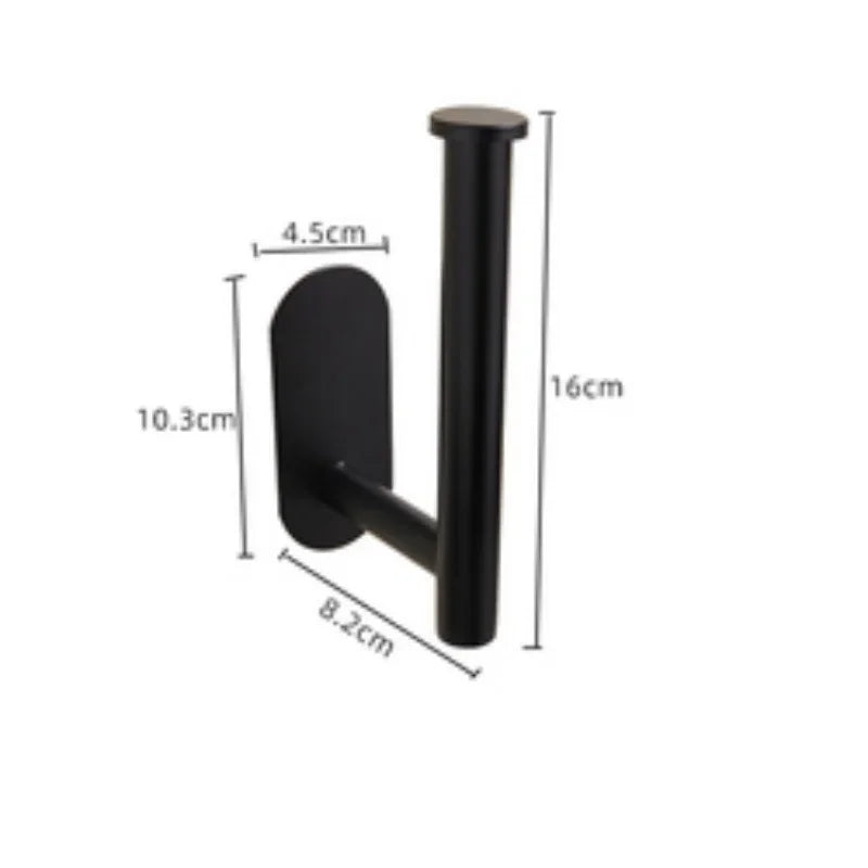 Axyaa Stainless Steel Toilet Paper Storage Bracket for Bathroom Essentials
