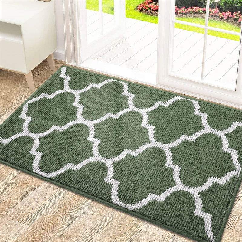 Axyaa Indoor Doormat Non Slip Absorbent Washable Entryway Floor Mat