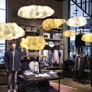 Axyaa Nordic Cloud Pendant LED Chandelier for Living, Dining, and Children's Room