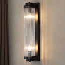 Axyaa Postmodern Crystal Wall Lamp: Minimalist Luxury LED Lights for Living Room, Bedroom, and Aisle