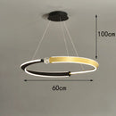 Axyaa LED Chandeliers for Modern Home Decor and Indoor Lighting