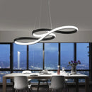 Axyaa Italy Circle Pendant Lamp Dining Room Chandelier Living Room Lighting