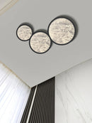 Axyaa Cloud LED Ceiling Lamp: Modern Nordic Design for Living Room, Bedroom, and Study