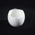Axyaa Egg Shell Ceramic Soup Bowl Set - Solid Color Snack & Dessert Bowls