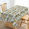 Axyaa Tropical Plant Dinosaur Table Runner for Rustic Dining Decor