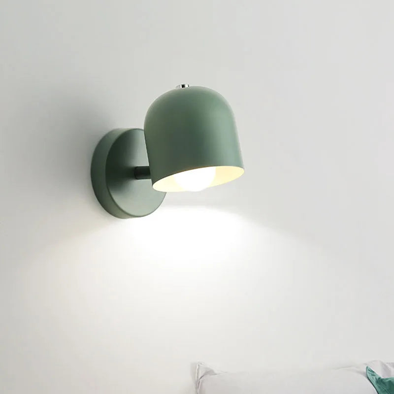 Nordic Minimalist Wall Sconce Macaron Aisle Light for Bedside and Cloakroom