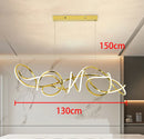 Axyaa Modern Living Room Chandeliers Indoor Ceiling LED Lighting