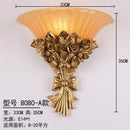 Axyaa Angel Resin Wall Lamp - Nordic Bedroom Crystal Bedside Light