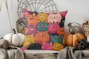 Cute Ghost Fall Market Pillow Cover by Axyaa - Home Decor for Sofa, Bedroom & Car.