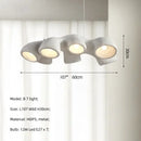 Axyaa Nordic Minimalist LED Chandelier for Home & Restaurant Lighting