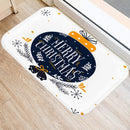 Axyaa Golden Black Letter Printed Door Mat, Non-Slip Floor Home Decoration