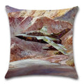 Axyaa Retro Airplane Cartoon Pattern Cushion Cover