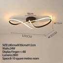Axyaa Nordic Modern Design LED Ceiling Lamp for Home Decor and Indoor Lighting