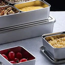 Axyaa Stainless Steel Spice Jar Set with Rack