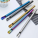 Axyaa Stainless Steel Straw Set for Bubble Tea & Smoothies