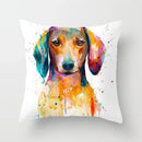 Axyaa Cute Dog Pattern Pillowcase Cover 45x45cm for Kids Room & Living Sofa Decor