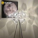 Axyaa Italian-Designed Remote Control Dimmable Floor Lamp for Hotel Ambiance