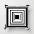 Axyaa Geometric Portrait Pillowcase - Stylish Home & Office Cushion Cover