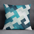 Axyaa Blue Fresh Air Pillowcase for Home, Office, Bedroom, Sofa, Car - Gift and Decoration