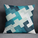 Axyaa Blue Fresh Air Pillowcase for Home, Office, Bedroom, Sofa, Car - Gift and Decoration