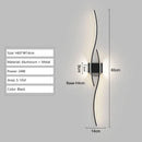 Nordic LED Wall Sconces 60/80cm for Bathroom & Kitchen by Axyaa