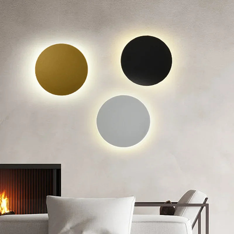 Axyaa Eclipse LED Sconce Wall Lamp for Bedroom Living Room Staircase Lighting