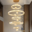 Axyaa Modern LED Chandelier for Dining Room, Living Room Ceiling Light