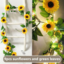 Axyaa Luminous Ivy Leaf Vines - Artificial Greenery Jungle Wall Decoration