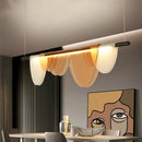 Axyaa Nordic Glass Lustre Pendant Lights for Bedroom and Dining Room