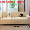 Axyaa Elastic Bubble Cloth Sofa Cover | Full Wrap | Modern Cream Series