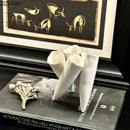Axyaa Cone Ceramic Vase White Art Flower Arrangement Decor Ornament Vases