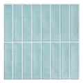 3D Pink Tile Stickers by Axyaa | Self-adhesive for Kitchen & Bathroom | Water Mold Resistant