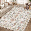Axyaa Bohemian Style Vintage Living Room Carpet - Large Non-slip Area Rug