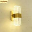 Axyaa Super Bright LED Wall Lamp with Transparent Line for Luxury Home Lighting