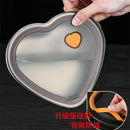 Axyaa Love-Shaped Stainless Steel Kitchen Storage Organizer Dish Drainer Tray