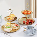 Axyaa Stainless Steel 3-Layer Cake Tray & Dessert Stand - Elegant Table Display Stand
