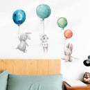Axyaa Colorful Balloon Bedroom Wall Stickers for Kid Rooms