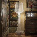 Axyaa Modern Glass Floor Lamp: Italian Minimalist Style for Living Room, Bedroom, and Study