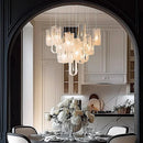 Axyaa LED Chandelier for Modern Home Decoration and Indoor Lighting