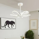 Ceiling Fan with LED Light & Remote Control - Axyaa Bedroom Foldable Ceiling Lamp