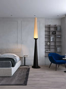 Axyaa Dark Wood Floor Lamp Classic Luxury Home Decor Standard Light Office Bedside Standing Lamp