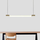 Axyaa LED Pendant Light | Modern Staggered Pendant | Dining Room Study Office Lighting