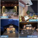 Axyaa Solar Outdoor Pendant Light with Remote Control, Waterproof LED Chandelier