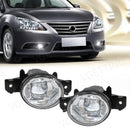 Axyaa LED Fog Lamps for Nissan Vehicles - Super Bright Foglights and DRL