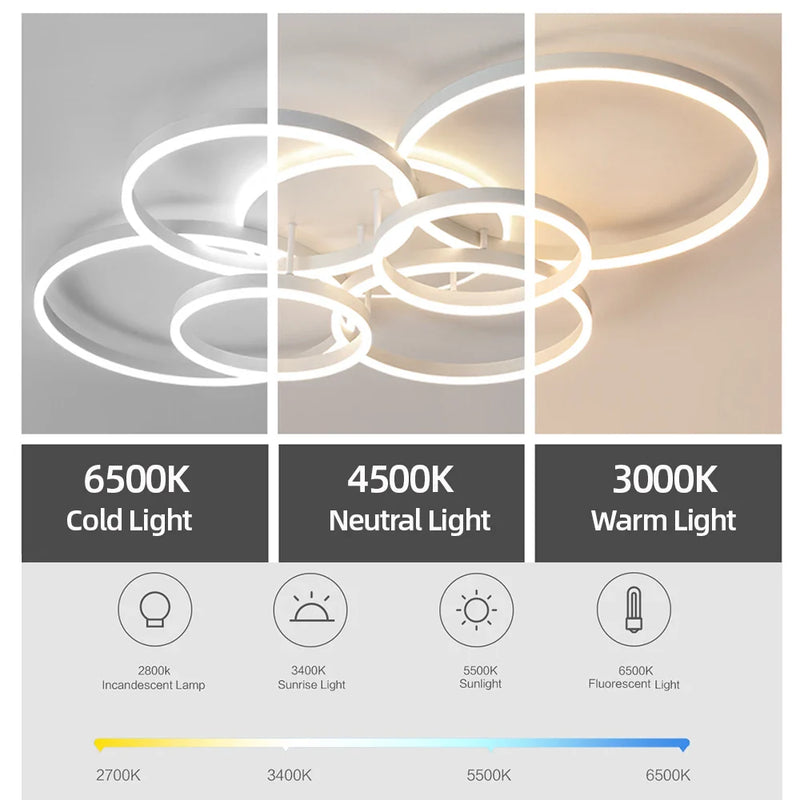 Axyaa Nordic Luxury Ceiling Chandelier Lightning