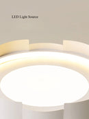 Axyaa Nordic LED Ceiling Light: Modern Round Lamps for Home Indoor Decor