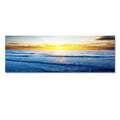 Axyaa Beach Sunset Canvas Wall Art for Aesthetic Living Room Decor