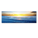 Axyaa Beach Sunset Canvas Wall Art for Aesthetic Living Room Decor
