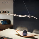 Axyaa LED Ceiling Chandelier Modern Minimalist Indoor Hanging Light Dining Room Bedroom